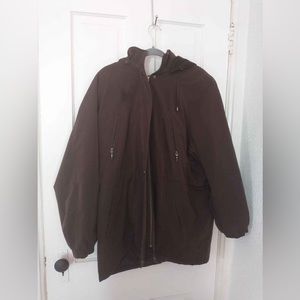 Liz Claiborne Brown Coat